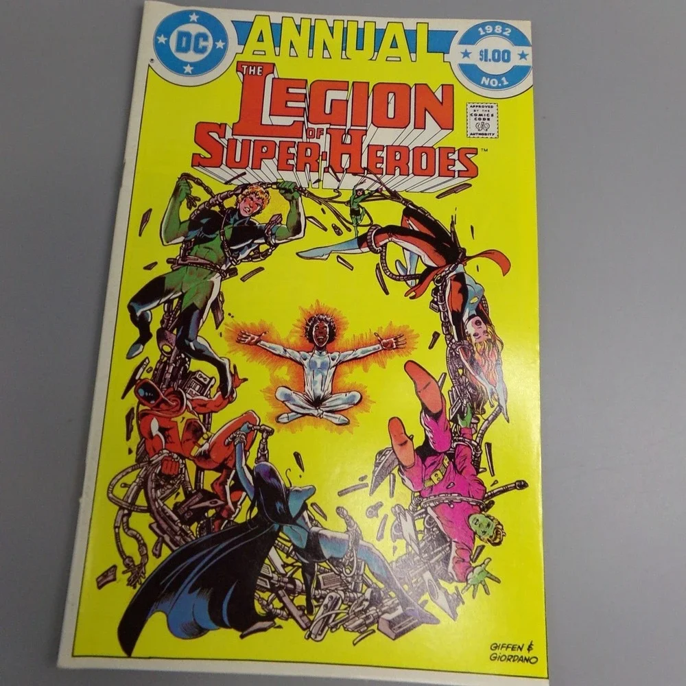 DC Comics The Legion of Super Heroes‎ Annual 1 1982 Comic Book